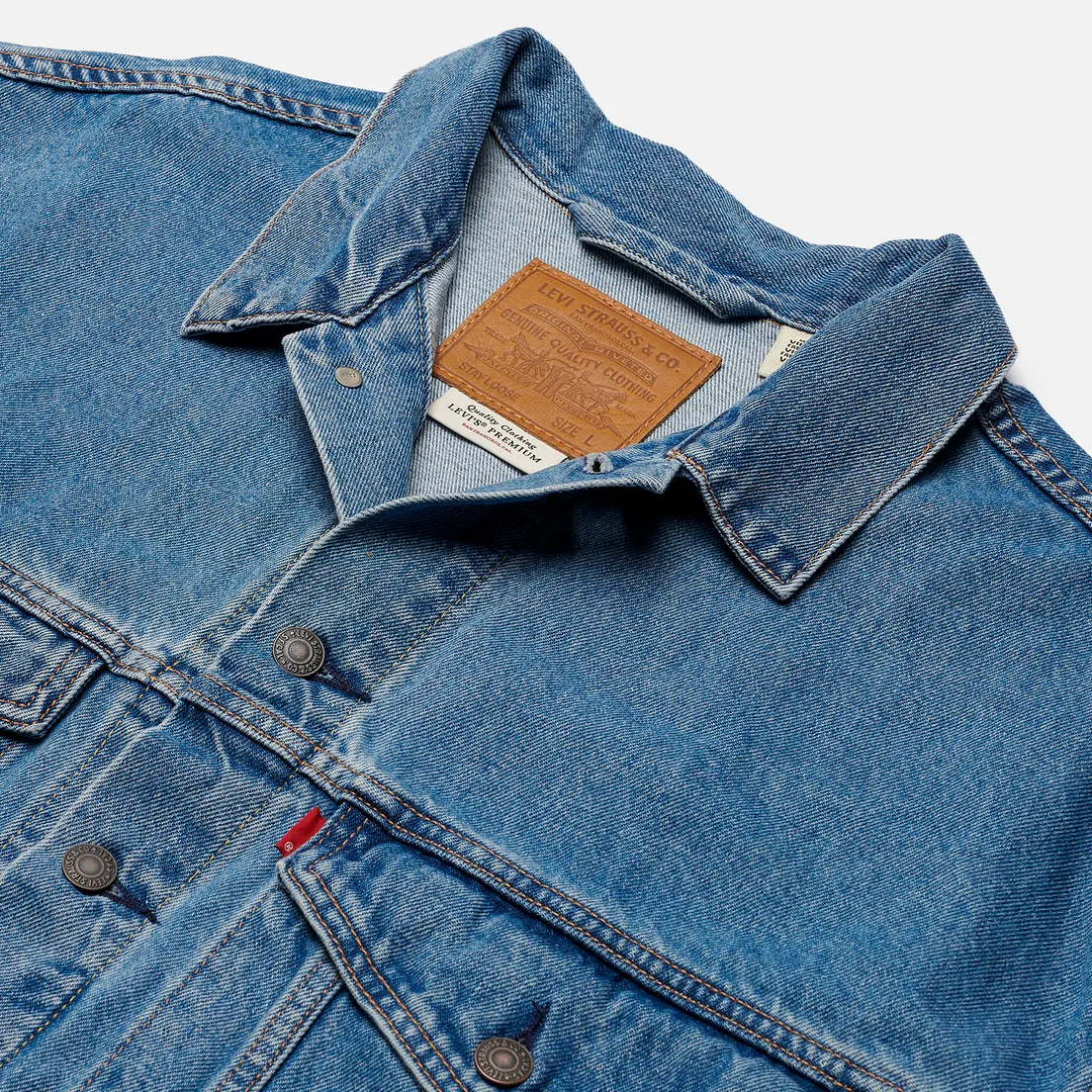 Levi's Мужская джинсовая куртка Stay Loose Trucker
