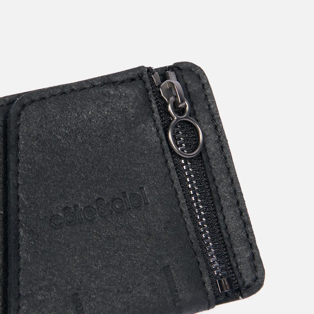 Cote&Ciel Кошелек Zippered Coin Purse Recycled Leather