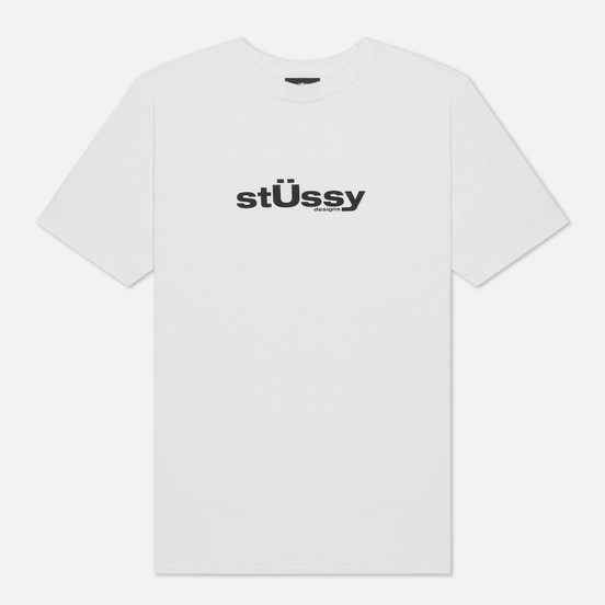 Женская футболка Stussy Big U White