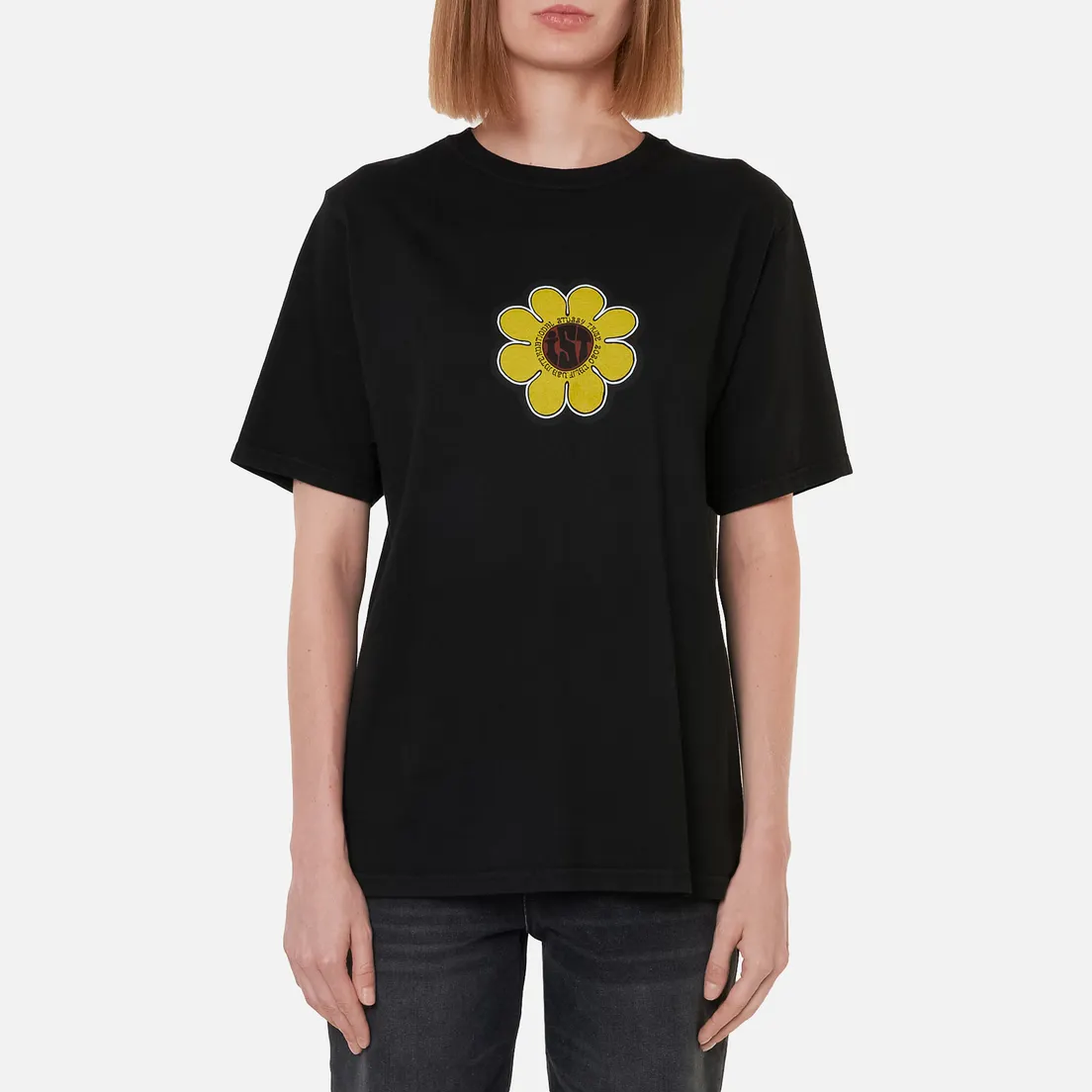 Stussy Женская футболка Ist Daisy Pigment Dyed