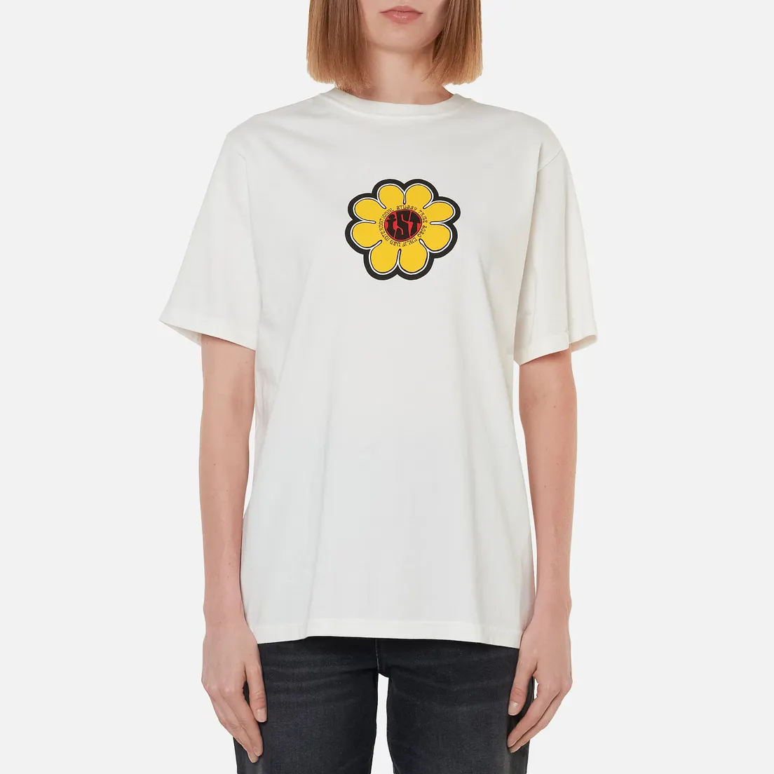 Stussy Женская футболка Ist Daisy Pigment Dyed