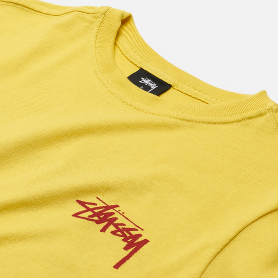 Женская футболка Stussy Classic Stock Lemon
