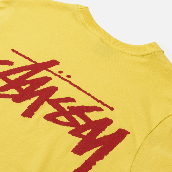 Женская футболка Stussy Classic Stock Lemon