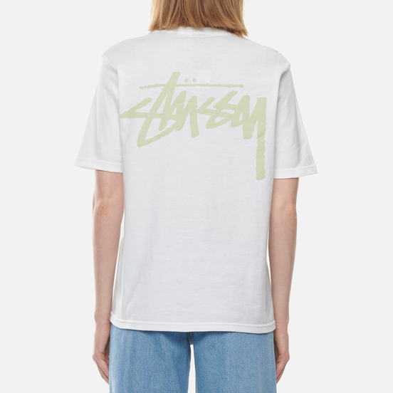 Женская футболка Stussy Classic Stock White