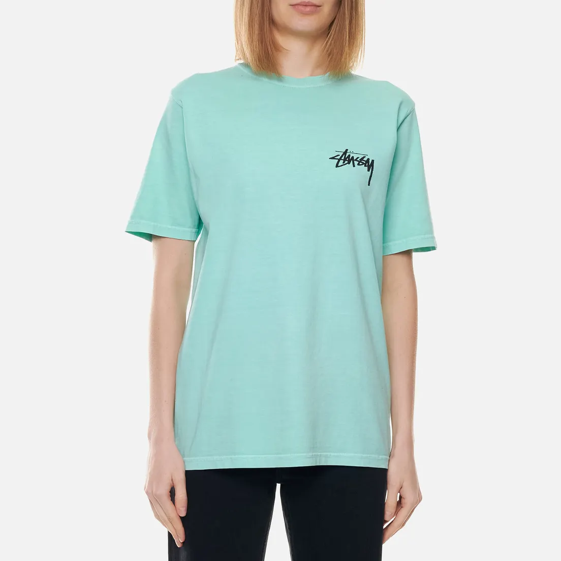 Stussy Женская футболка Peace And Love Pigment Dyed