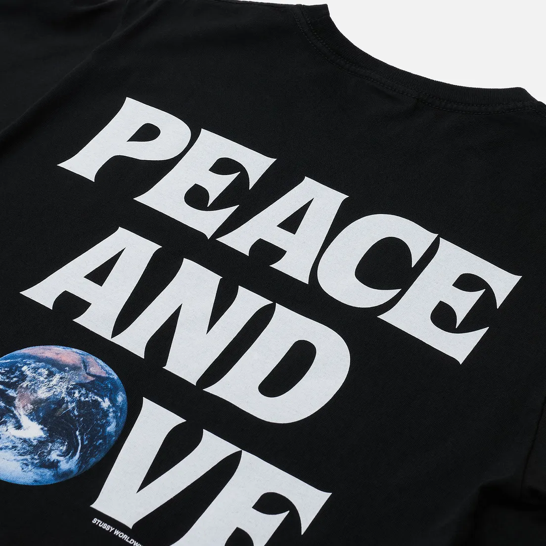 Stussy Женская футболка Peace And Love Pigment Dyed