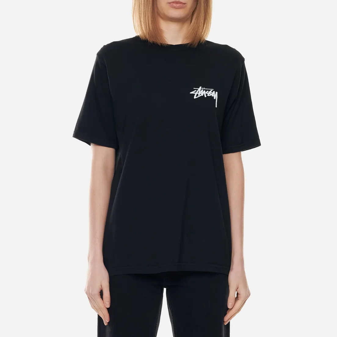Stussy Женская футболка Peace And Love Pigment Dyed