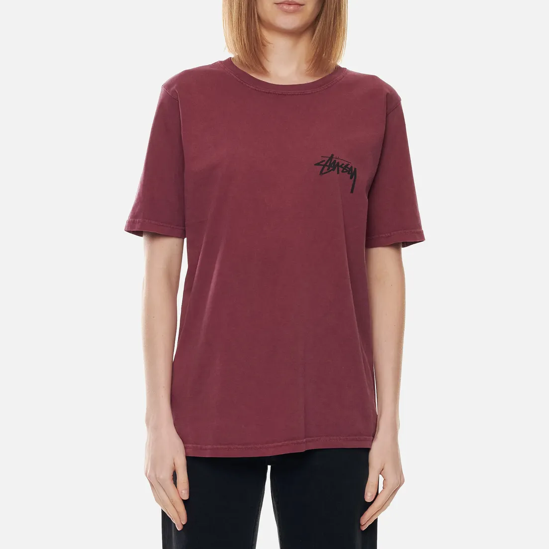 Stussy Женская футболка Peace And Love Pigment Dyed