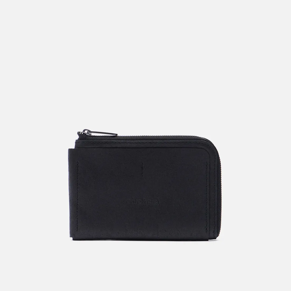 Cote&Ciel Кошелек Zippered Large Recycled Leather
