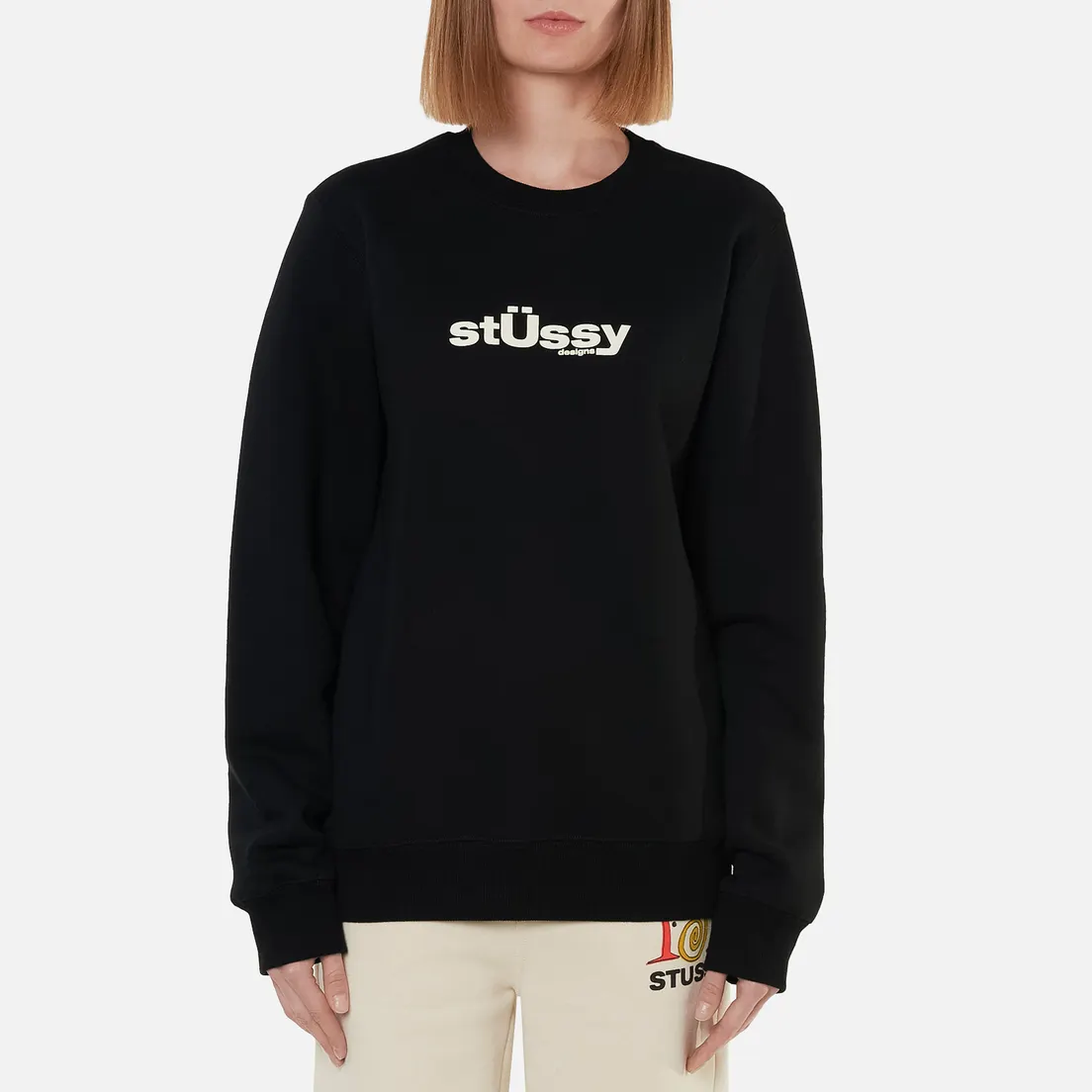 Stussy Женская толстовка Big U Crew