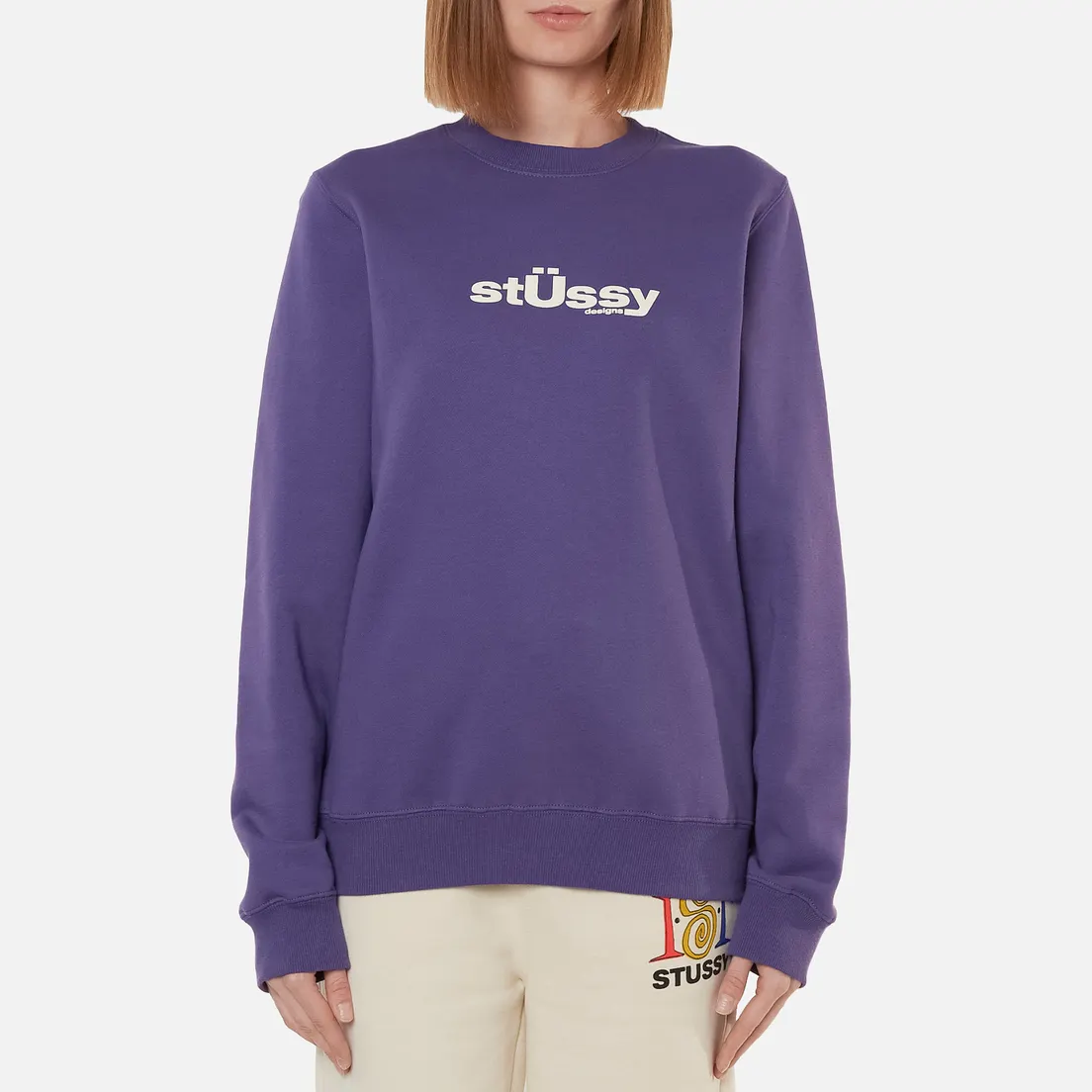 Stussy Женская толстовка Big U Crew