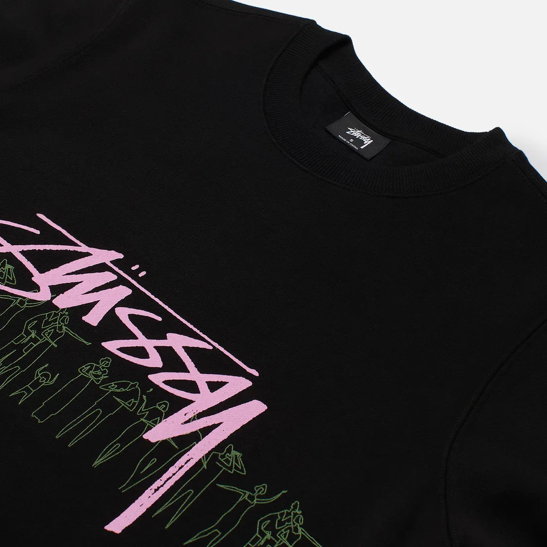 Stussy Женская толстовка People Stripe Crew