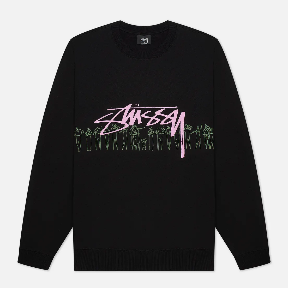 Stussy Женская толстовка People Stripe Crew