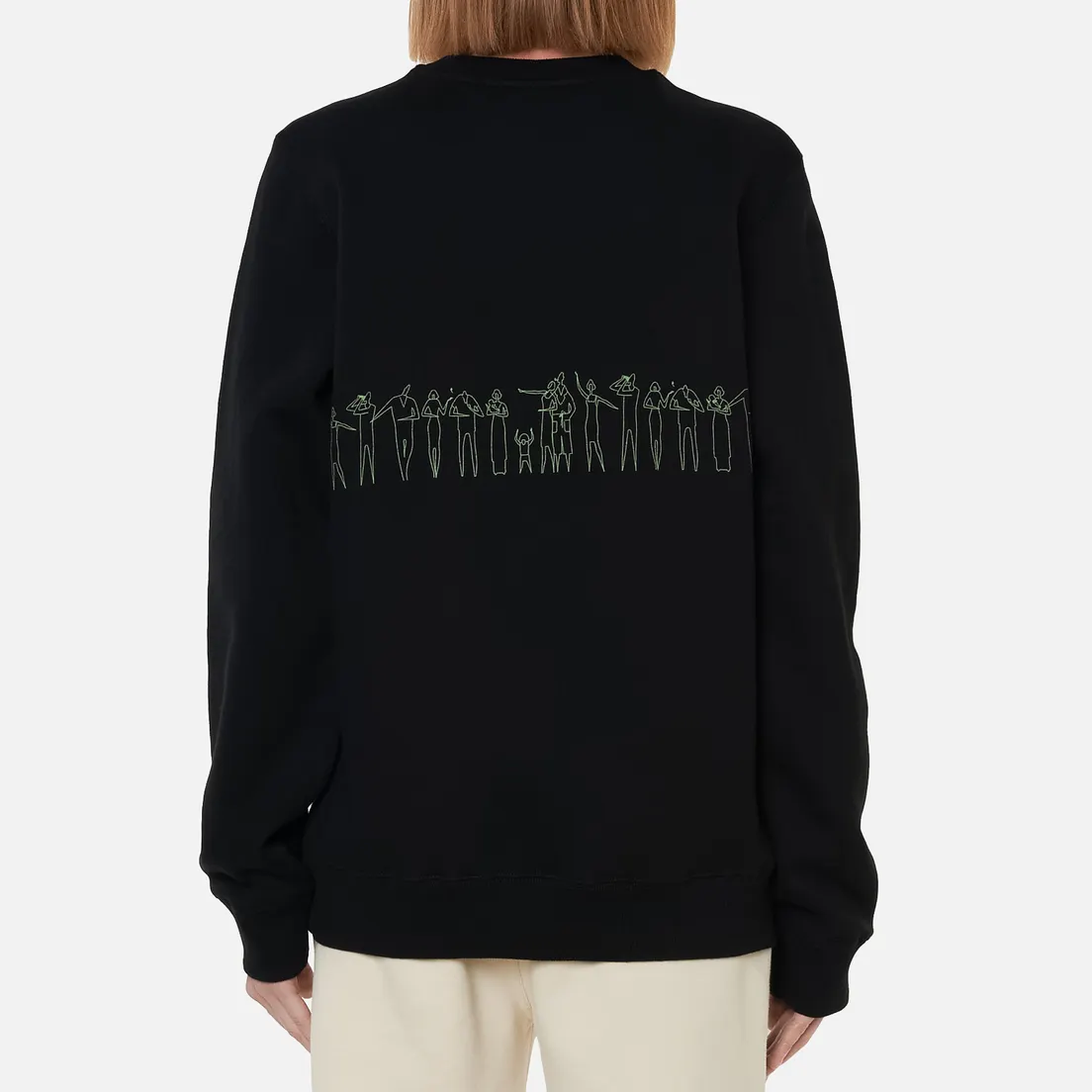 Stussy Женская толстовка People Stripe Crew