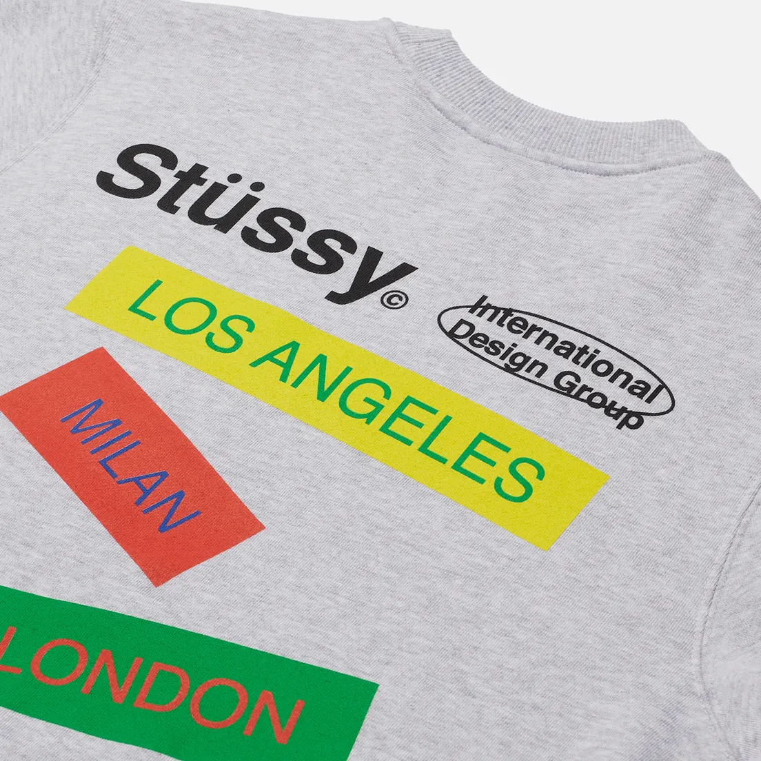 Stussy Женская толстовка City Banners Crew
