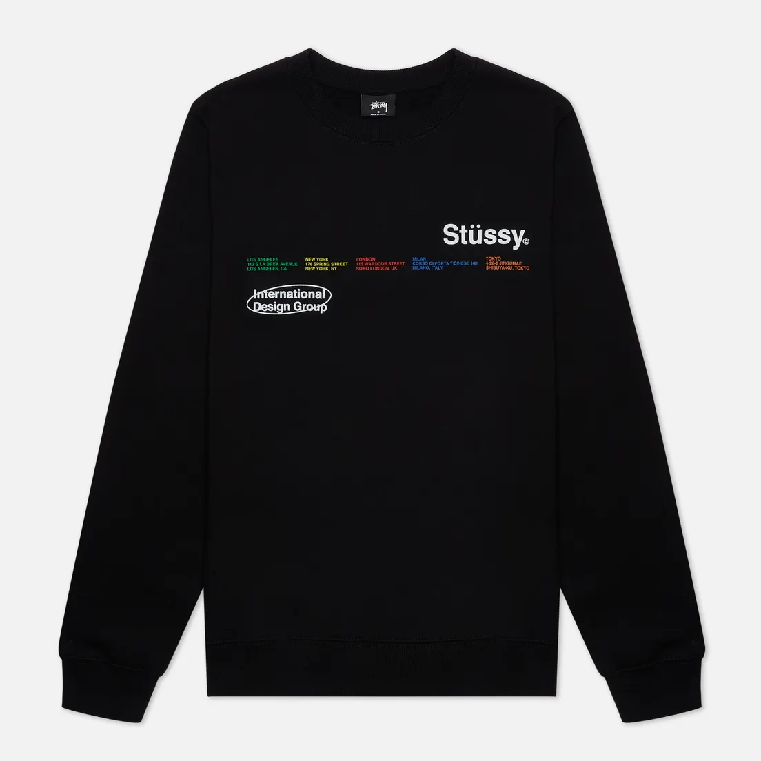Stussy Женская толстовка City Banners Crew