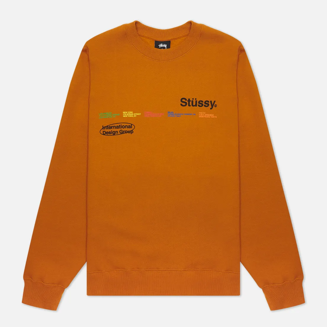 Stussy Женская толстовка City Banners Crew