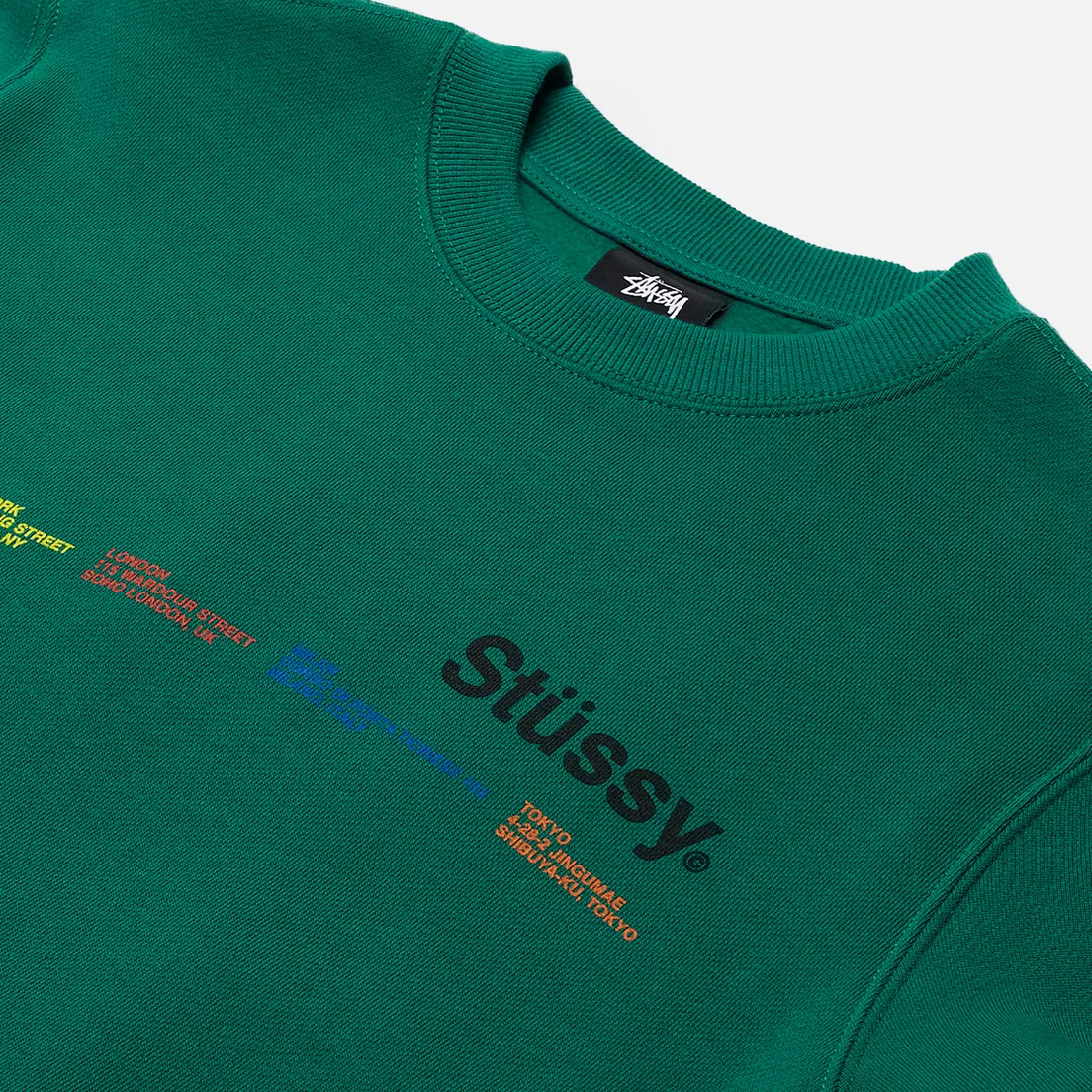 Stussy Женская толстовка City Banners Crew