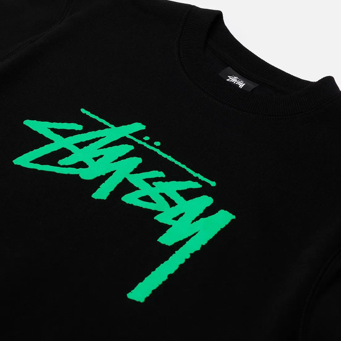 Stussy Женская толстовка Stock Logo Crew