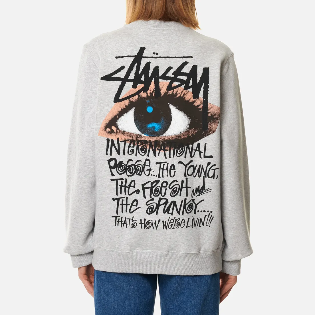 Stussy Женская толстовка Ocular Crew