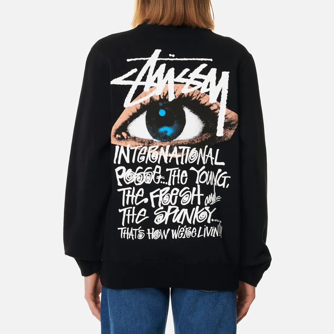 Stussy Женская толстовка Ocular Crew