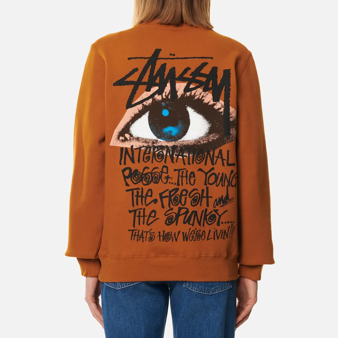 Stussy Женская толстовка Ocular Crew