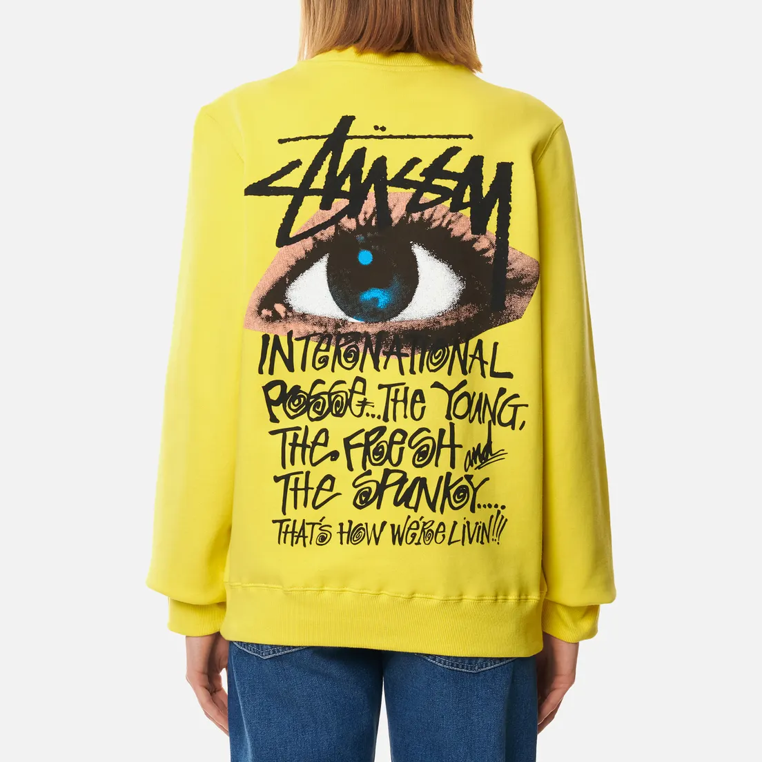 Stussy Женская толстовка Ocular Crew