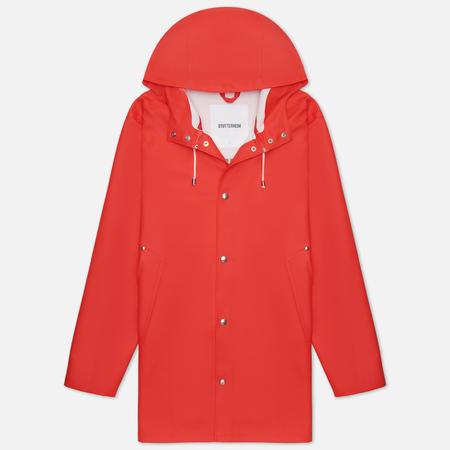 Мужская куртка дождевик Stutterheim Stockholm, цвет красный, размер XXL