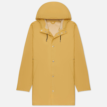 Мужская куртка дождевик Stutterheim Stockholm Lightweight, цвет жёлтый, размер S