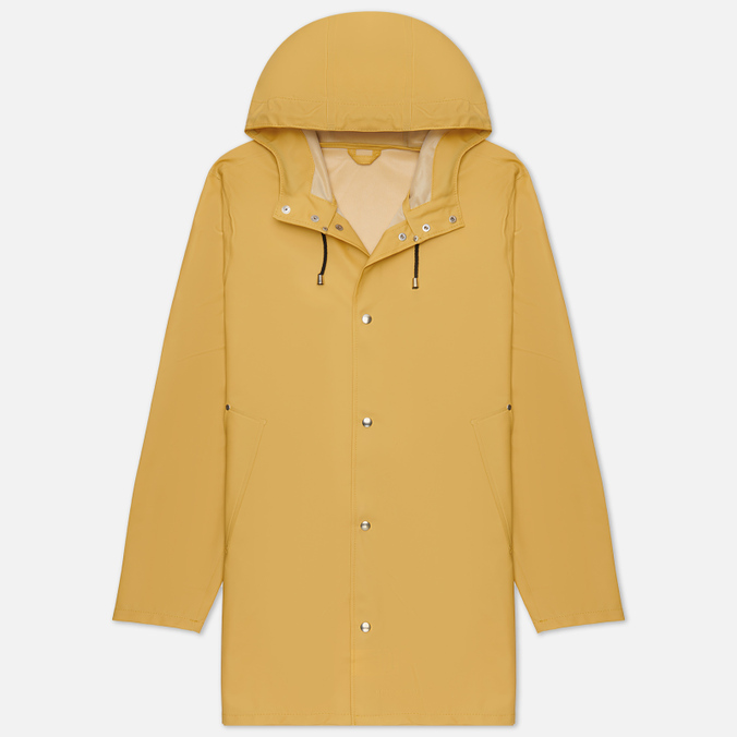 Мужская куртка дождевик Stutterheim Stockholm Lightweight, цвет жёлтый