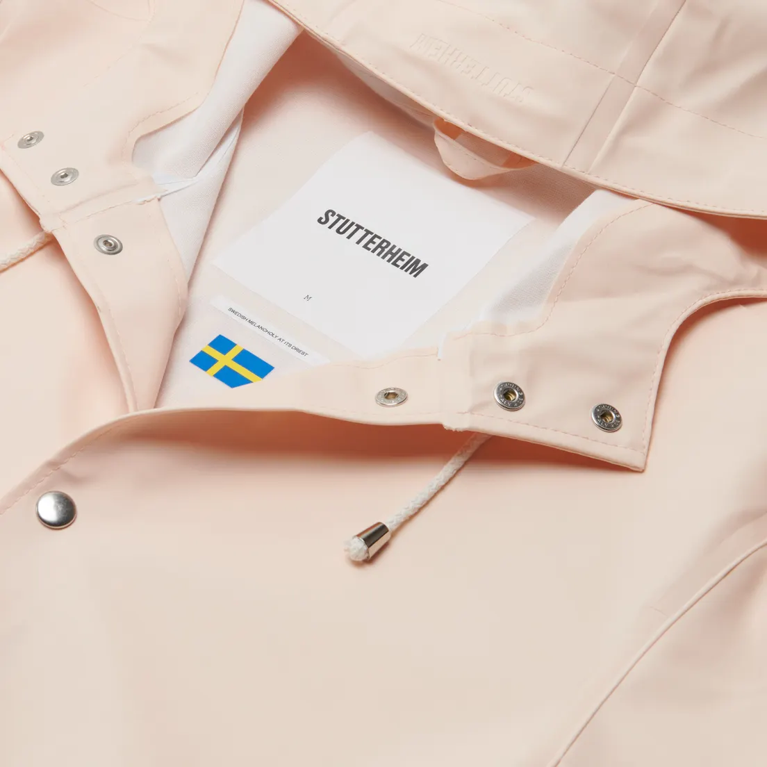 Stutterheim Мужская куртка дождевик Stockholm Long Print
