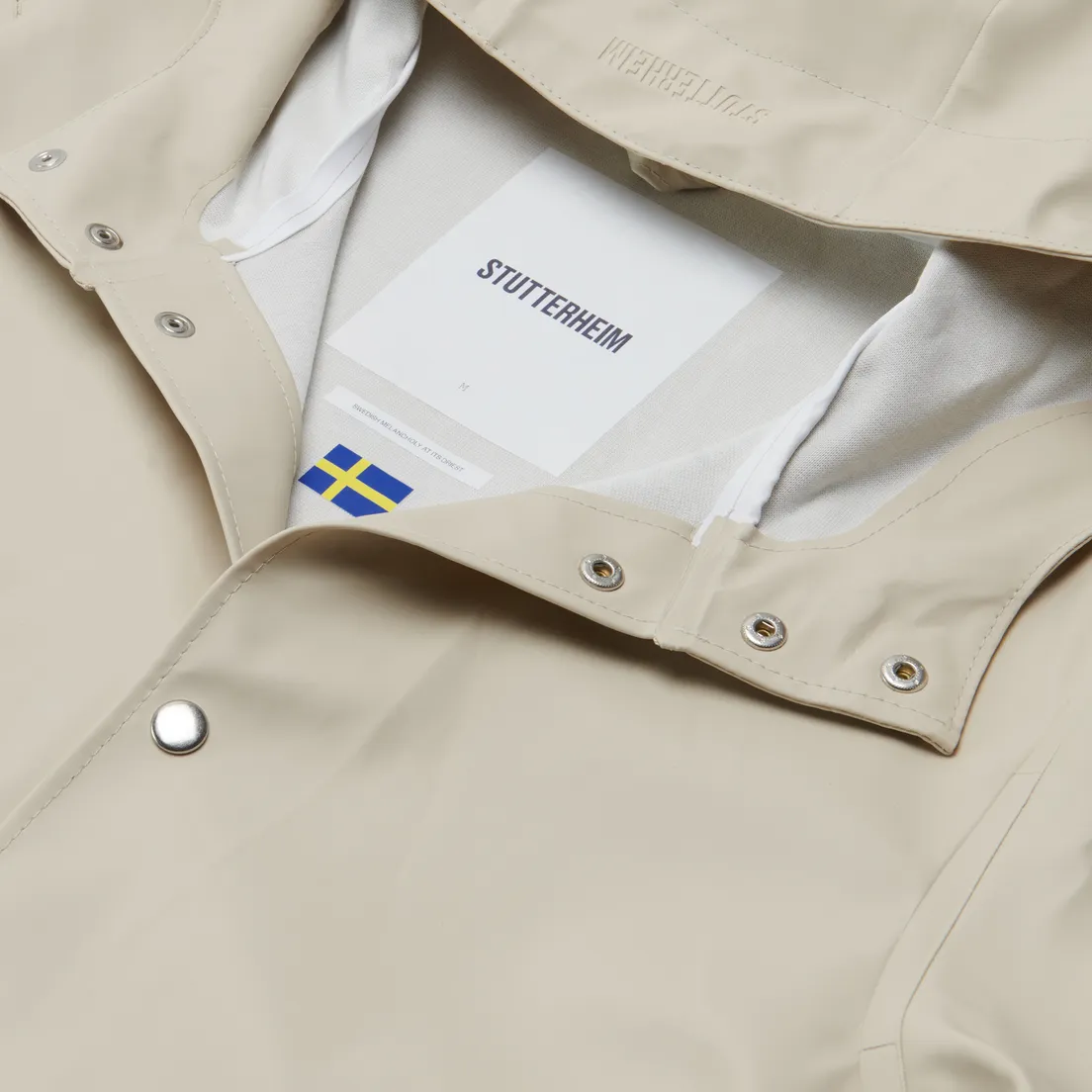 Stutterheim Мужская куртка дождевик Stockholm Long Print