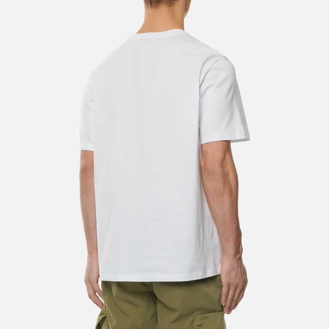 MSGM Мужская футболка Micro Logo Crew Neck
