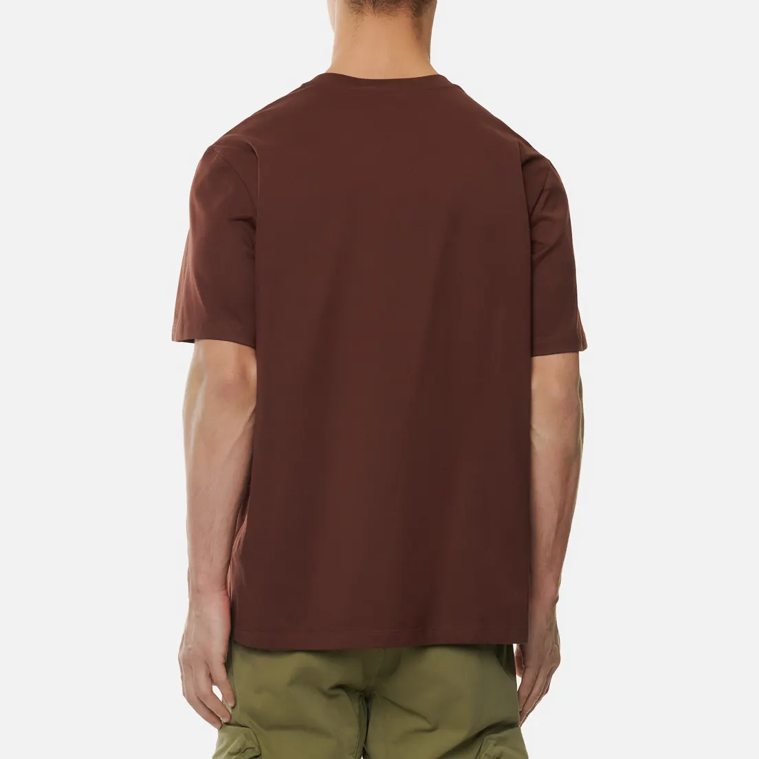 MSGM Мужская футболка Micro Logo Crew Neck