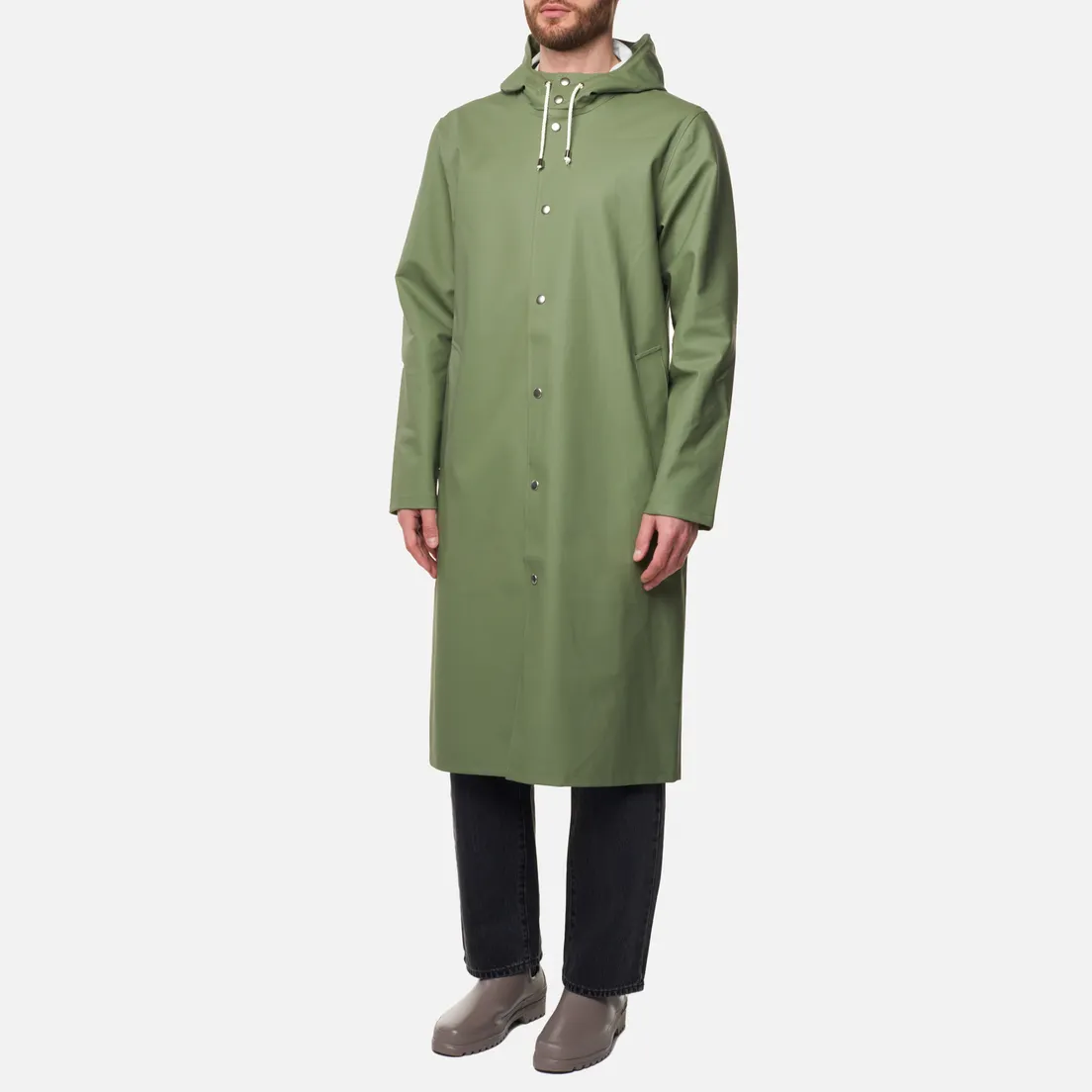 Stutterheim Мужская куртка дождевик Stockholm Long Print
