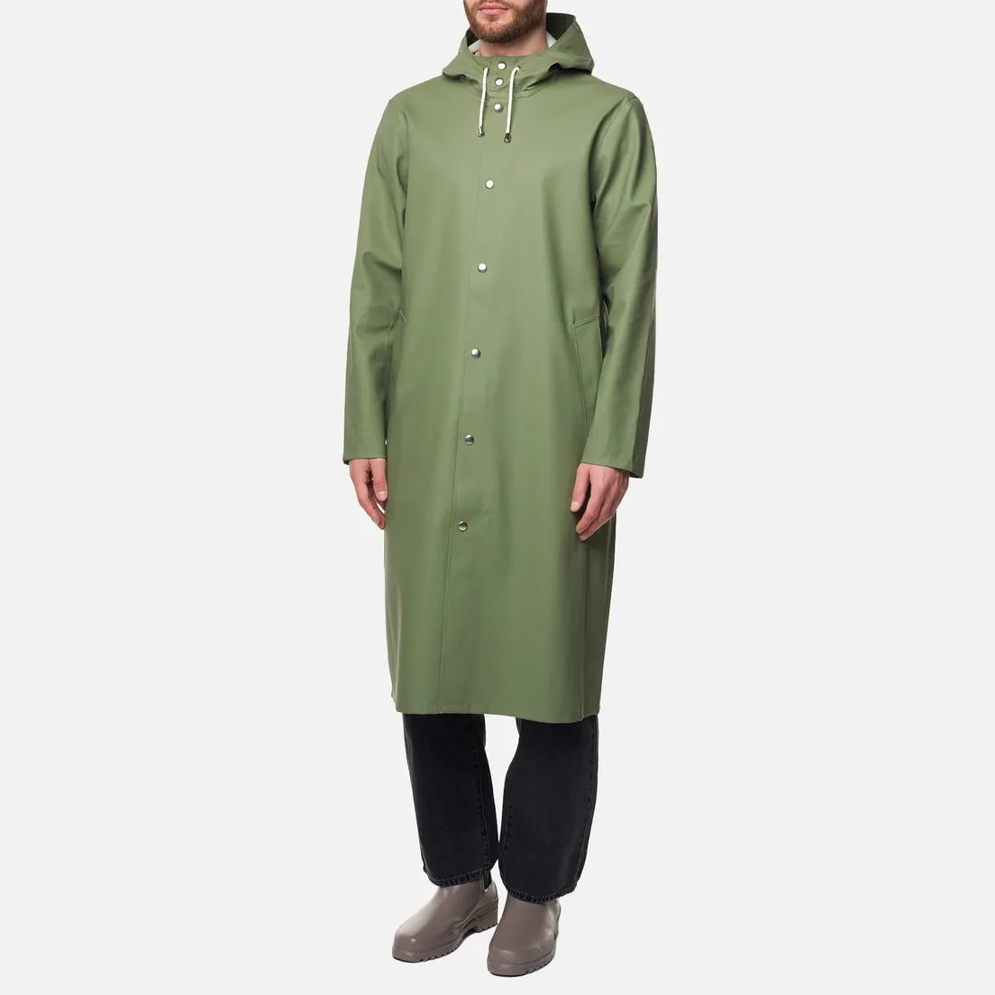 Stutterheim Мужская куртка дождевик Stockholm Long