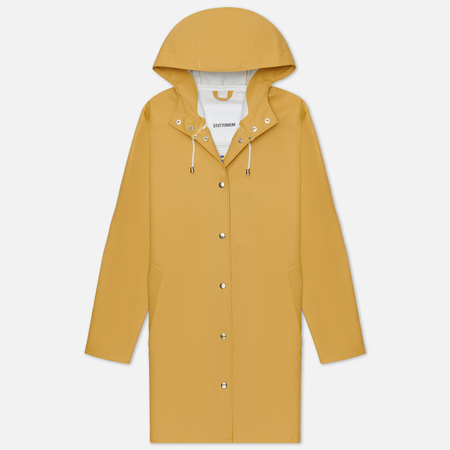 Женская куртка дождевик Stutterheim Mosebacke, цвет жёлтый, размер S
