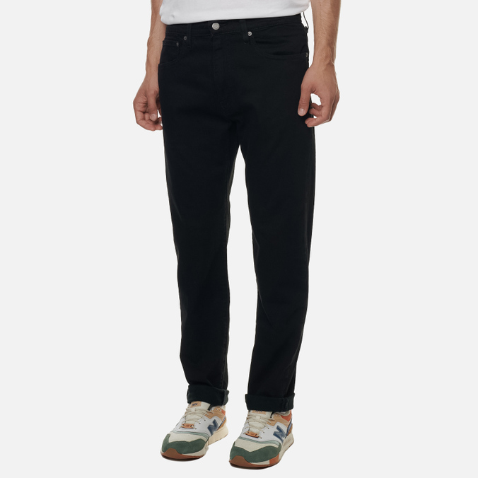 Мужские джинсы Levi's, цвет чёрный, размер 36/32 29507-0031 502 Regular Taper - фото 4