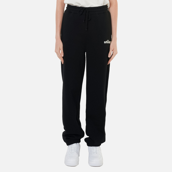 Женские брюки Stussy Big U Black