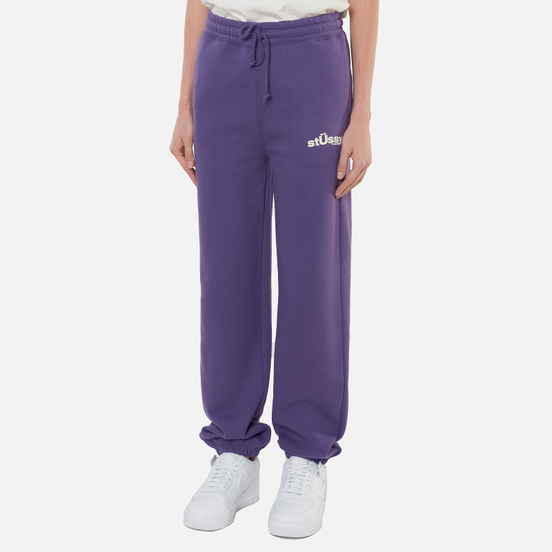 Женские брюки Stussy Big U Purple