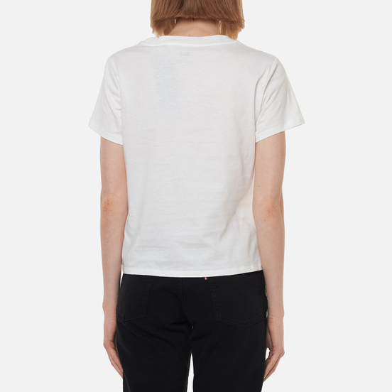 Женская футболка Levi's Orange Tab Butterfly White