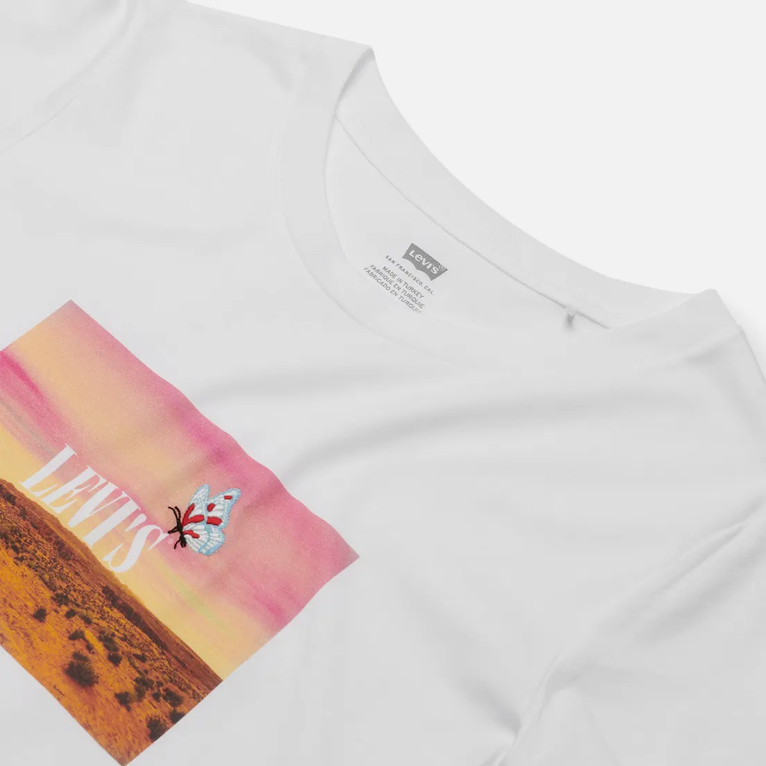 Levi's Женская футболка Orange Tab