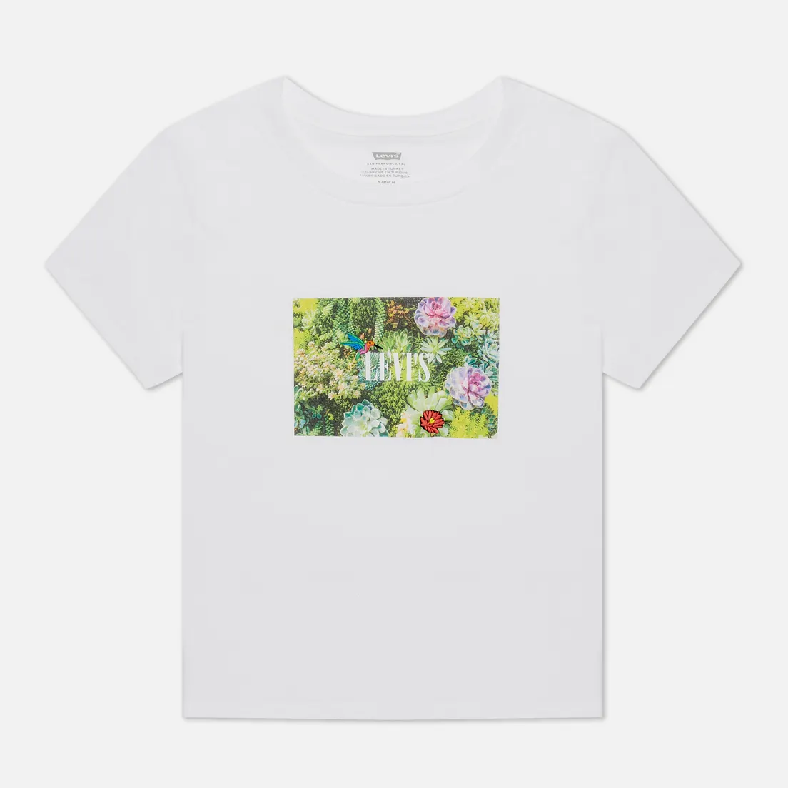 Levi's Женская футболка Graphic Surf Fun Photo Hummingbird