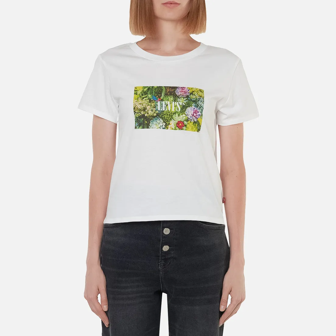 Levi's Женская футболка Graphic Surf Fun Photo Hummingbird
