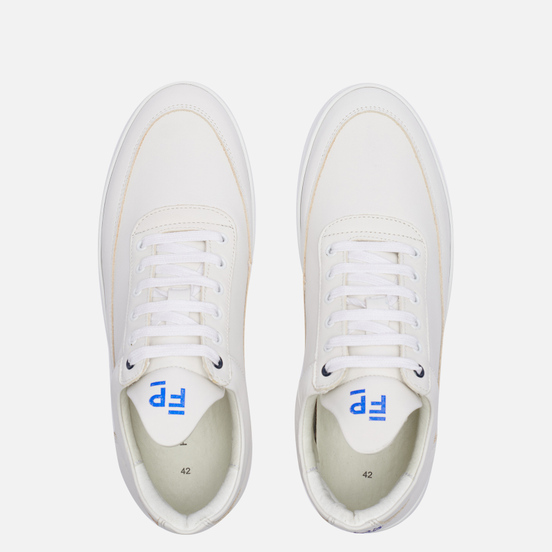 Кроссовки Filling Pieces Low Top Plain 683 Organic White