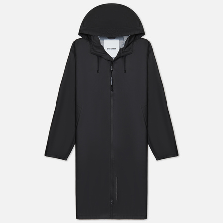 Мужская куртка дождевик Stutterheim Camden Lightweight, цвет чёрный, размер M