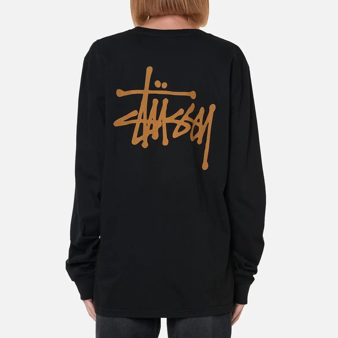 Stussy Женский лонгслив Basic Stussy Pigment Dyed