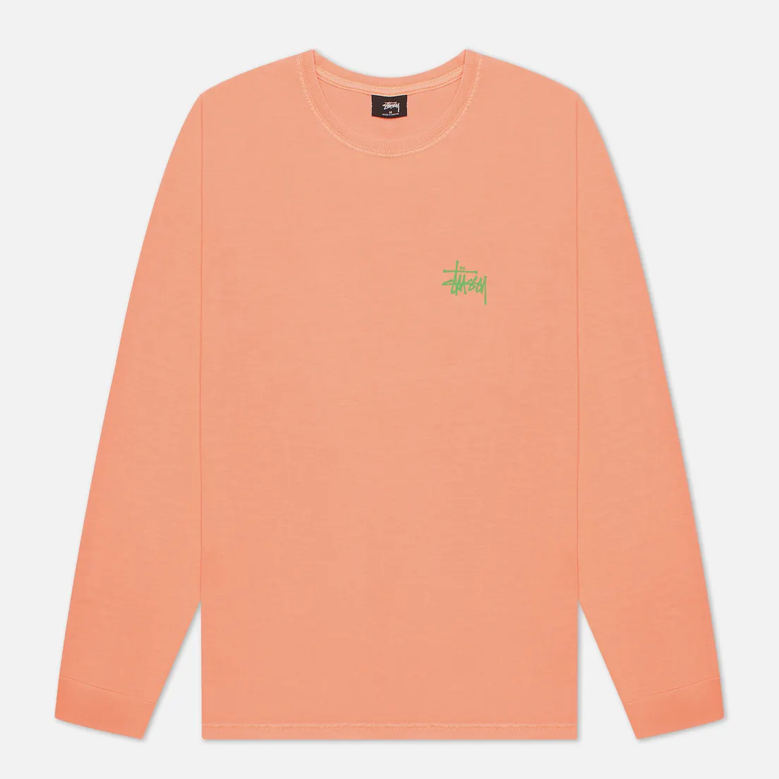 Stussy Женский лонгслив Basic Stussy Pigment Dyed