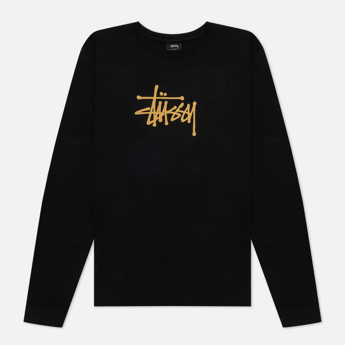 Stussy Женский лонгслив Basic Stussy Logo Pigment Dyed