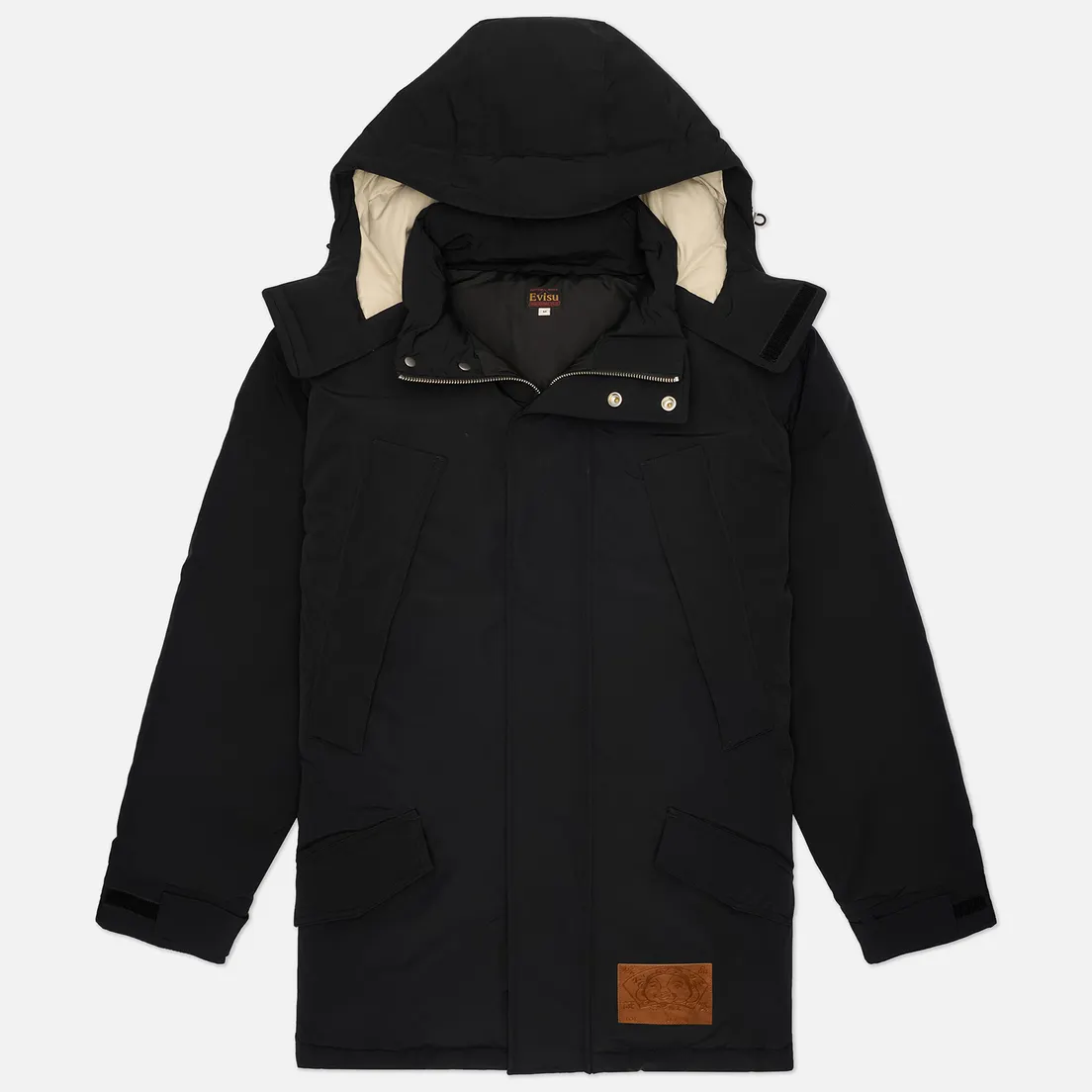 Evisu Мужской пуховик Water Repellent Nylon Down